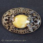 アンティーク ブローチ アールヌーヴォー
