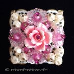 パール花ブローチ パール花ブローチ