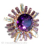 Ａｕｓｔｒｉａ　オーストリア クリスタル　ブローチ