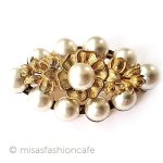 アンティーク ブローチ アールヌーヴォー 花パール アンティーク ブローチ アールヌーヴォー 花パール