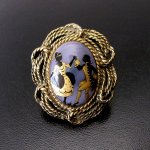 プリンセス＆プリンス ペンダント兼ブローチ