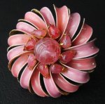 Original By Robert ピンクフラワー ブローチ