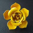 （画像用） Original By Robert イエローローズ ブローチ