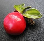 Original By Robert　　 ミニトマト　ブローチ