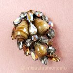 Regency リージェンシー キャラメル・ブローチ Regency リージェンシー キャラメル・ブローチ