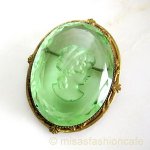 Original By Robertカメオ ブローチ兼ペンダント