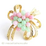 パステルガラス・ブローチ