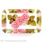 ピンクのローズブローチ ピンクのローズブローチ