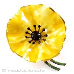 Original by Robert ポピーのお花ブローチ Original by Robert ポピーのお花ブローチ