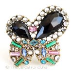 Robertグラス　ブローチ