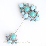 ＤｅＮｉｃｏｌａ　ブローチ アートガラス　レア