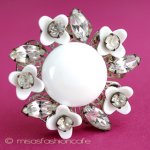 ミリアムハスケル刻印 1948年の花ブローチ ミリアムハスケル刻印 1948年の花ブローチ