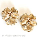 トリファリ ブローチ2個 Trifari パンジー トリファリ ブローチ2個 Trifari パンジー