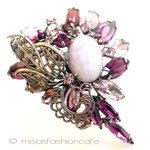 アンティーク　フローラル Juliana　ブローチ