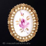 希少　ＨＡＲ　ハー ローズ　ブローチ