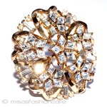 Ｔｒｉｆａｒｉ　 トリファリ 星フラワー　ブローチ