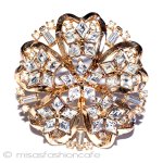 Ｔｒｉｆａｒｉ　 トリファリ 星フラワー　ブローチ