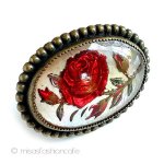 アンティークジュエリー ローズのお花 ブローチ アンティークジュエリー ローズのお花 ブローチ