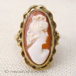 シェルカメオ リング12号