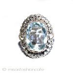 アクアマリン　リング　 スターリングシルバー