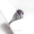 （画像用） 天然石　アメジスト　１ｃｔ　 スターリングシルバー刻印