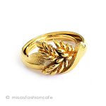 Trifariトリファリ　小麦 アンティークリング指輪