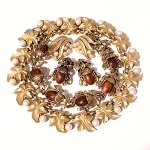 コスチュームジュエリー パール&ナッツ