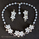 Coro コロ　セット ライトブルー・フラワー