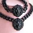 （画像用） ライオンFace　セット ネックレス＆ブレスレット