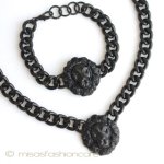 ライオンFace　セット ネックレス＆ブレスレット