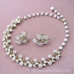 Coro コロ 刻印 ホワイトフラワー セット