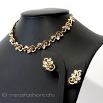 クラウントリファリ Trifari クリスタルセット