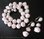 クラウントリファリ Trifari アートグラスセット