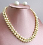 クラウンTrifari ネックレス＆イヤリングセット