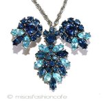 Trifariトリファリ　SET ブルーRSフローラル