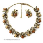 アンティークジュエリー 団栗どんぐり　セット