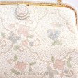 （画像用） ヴィンテージ　バッグ 仏製ビーズ総刺繍お花
