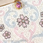 ヴィンテージ　バッグ　 パリ仏製　ビーズ刺繍