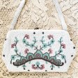（画像用） ヴィンテージ刺繍バッグ ベルギー製Saks5thAve