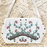 ヴィンテージ刺繍バッグ ベルギー製Saks5thAve