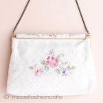 ヴィンテージバッグ　 仏製ビーズ総刺繍