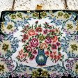 （画像用） アンティークバッグ 総刺繍お花プチポアン