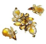 ブローチ・イヤリングセット