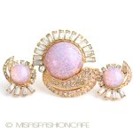 オパール・アートグラス フローラル　セット