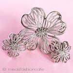 ヴィンテージアクセサリー トリファリ　ハナミズキ