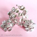 Trifari　 トリファリ シルバーの葉　セット