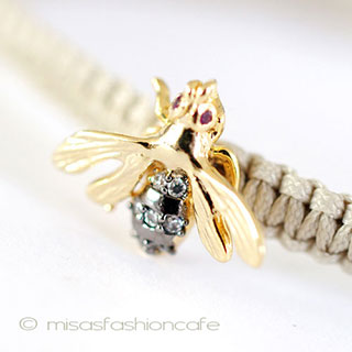ＴＡＩ　ブレスレット Gold　蜂みつばち