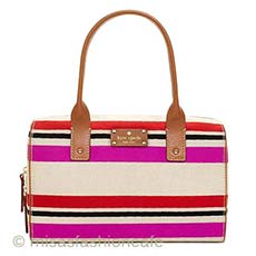 Kate Spade ストライプ ボストン Kate Spade ストライプ ボストン