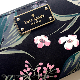 ケイトスペード　 花柄　長財布