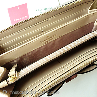 KateSpade　NY りぼん　長財布